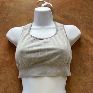 C9 by Champion Heather Gray Textured Sports Bra Size Large